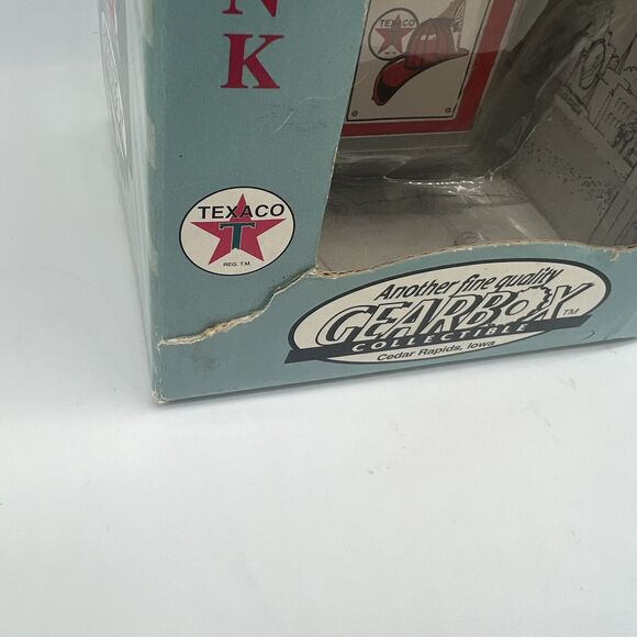 1950 Tokheim Texaco Fire Chief Gas Pump Coin Bank Replica Gearbox NIB Read Desc. - Picture 5 of 12